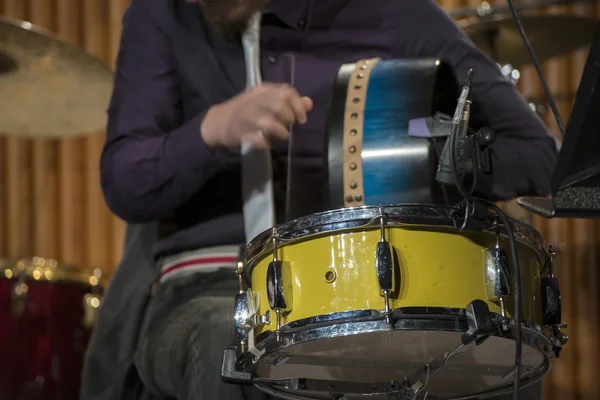 Bodhran and snare drum