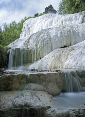 Bagni San Filippo waterfall clipart