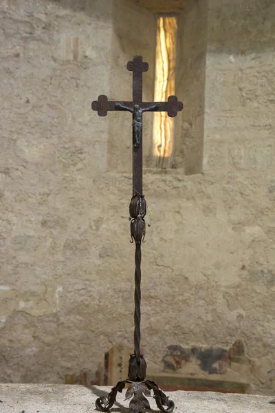 Crucifix en fer forgé — Photo