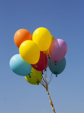 Balon gökyüzünde