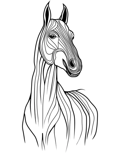 Vetor de símbolo de cavalo — Vetor de Stock