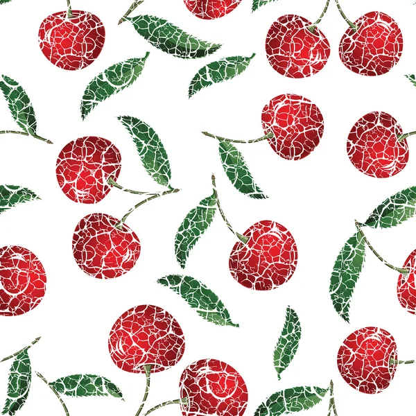 Cereza roja — Archivo Imágenes Vectoriales