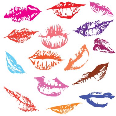 ihale Kiss parlak dudaklar set.