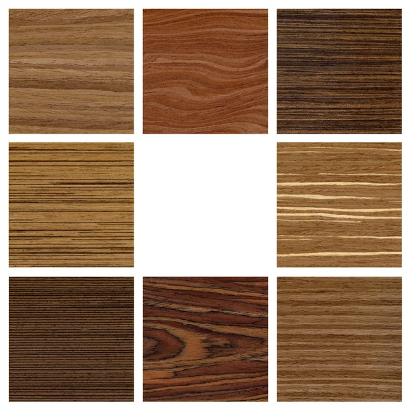 Koláž texturu dřeva pro interiér design — Stock fotografie
