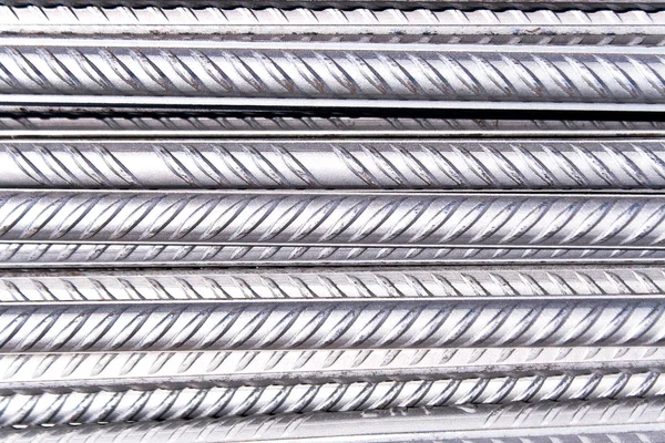 Steel rod as background — Stock Photo, Image