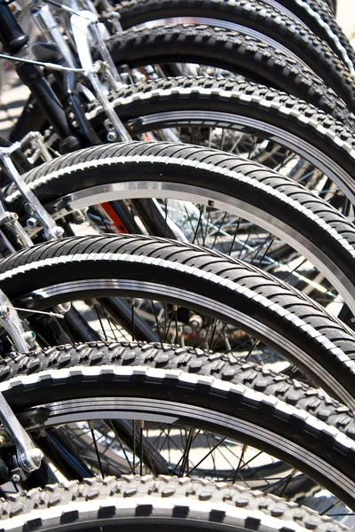 Opony rowerowe — Zdjęcie stockowe