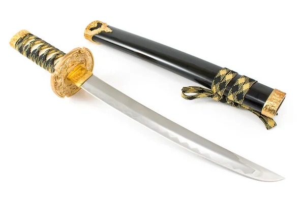 Samurai katana spada giapponese — Foto Stock