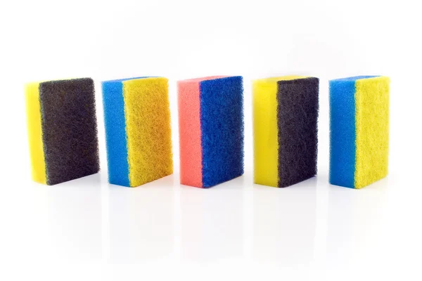 Esponjas coloridas — Foto de Stock