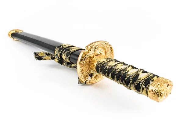 Japanska samurai katana sword — Stockfoto