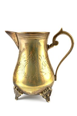 antika gümüş sürahi