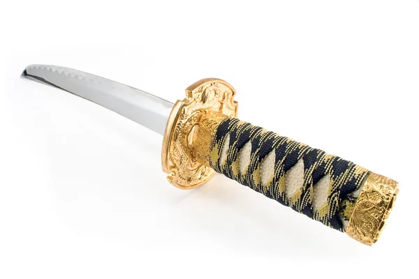 Japanse samurai katana zwaard — Stockfoto