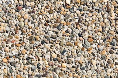 çakıl çimento duvar dokusu arka plan