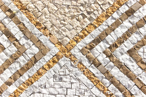 Marble stone mosaic texture as background — Stock Photo, Image