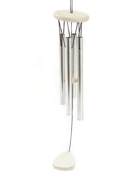 Carillon eolici isolati su bianco — Foto Stock