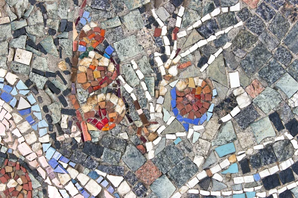 Mármol piedra textura de mosaico como fondo —  Fotos de Stock