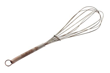 beyaz izole klasik tel fırçalamak