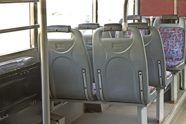 Inside of the bus — Stock Photo, Image