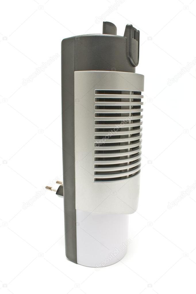 Electric air humidifier isolated on white
