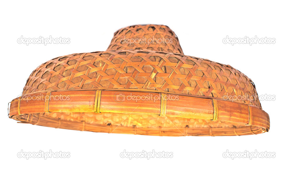 asian bamboo hat