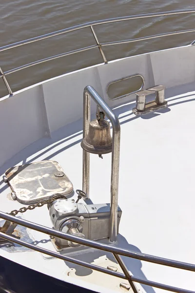 Bell on sailing ship — Stock Photo, Image
