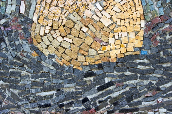 Marmor Stein Mosaik Textur als Hintergrund — Stockfoto