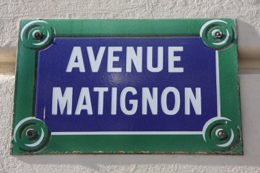 Avenue Matignon
