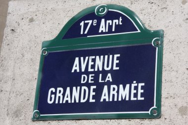 Grande Armée Avenue in Paris