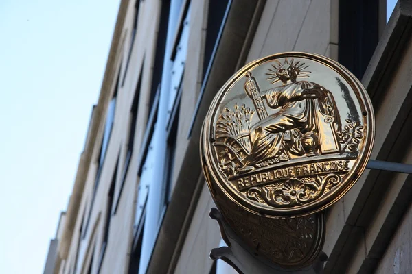 Court bailiff in Paris — Stock Photo, Image