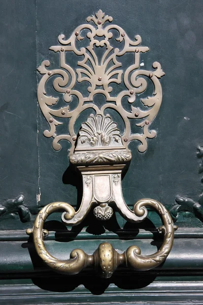 Knocker in Paris — Stock Photo, Image