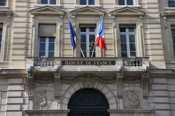 Bank of France — Stock Photo, Image