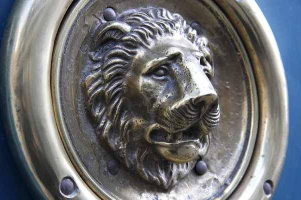 Drzwi lwa — Zdjęcie stockowe