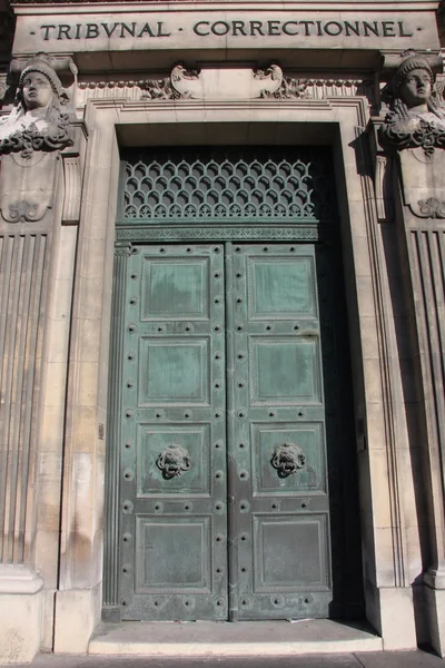 Door of the Court House — Stock Photo, Image