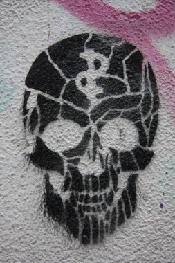Kafatası graffiti