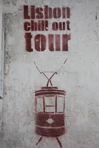 Lisbon Graffiti — Stock Photo, Image