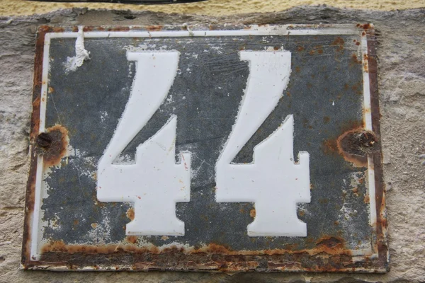 Numer 44 — Zdjęcie stockowe