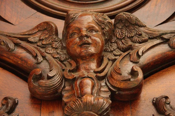 Details of ancient door in Paris — Stock Photo, Image