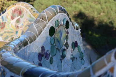 Barcelona'da Guell Bahçe
