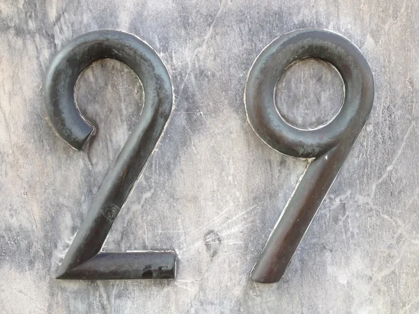 Numero 29 — Foto Stock