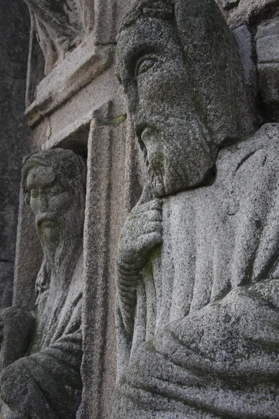 Religiös staty i Santiago — Stockfoto