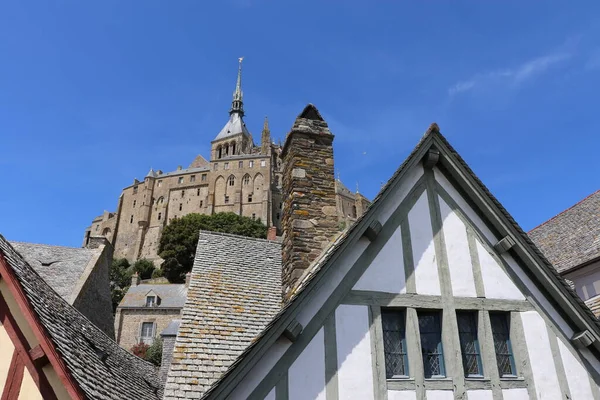 Mont Saint Michel France — Stockfoto