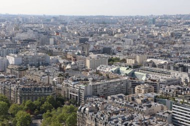 Paris 'in panoramik manzarası