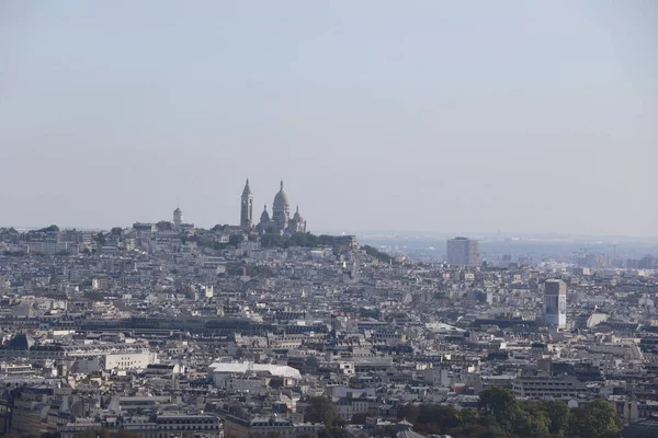 Panoramic View City Paris — Stock Photo, Image