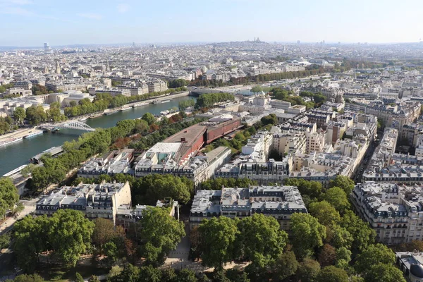 Панорама Міста Париж — стокове фото
