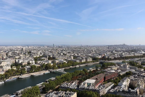 Panoramic View City Paris — Stock Photo, Image