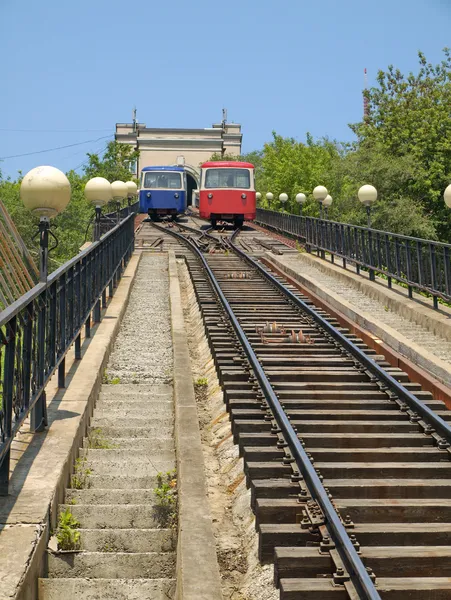 Funicular in Vladivostok — Stock Photo, Image