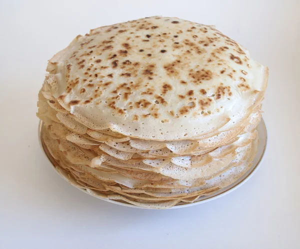 Una pila di pancake — Foto Stock