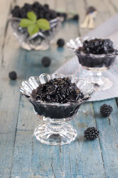 Blackberry jam — Stock Photo, Image