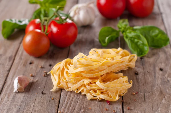 Rå pasta — Stockfoto