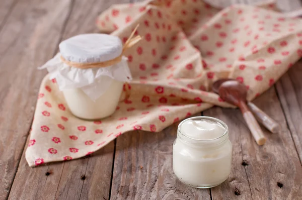 Homemade yoghurt — Stock Photo, Image