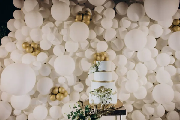 Весільний Торт Торт Весілля — стокове фото